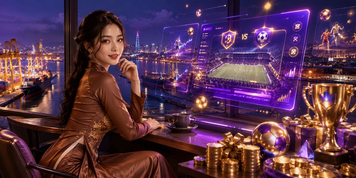 Khung cảnh cá cược trực tuyến tại Hải Phòng với trang phục áo dài truyền thống